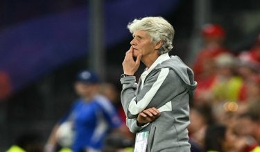 Ketua jurulatih Switzerland, Pia Sundhage/ Foto AFP