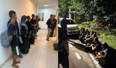 Foto Facebook Polis Johor
