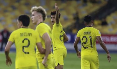 Skuad bola sepak kebangsaan berdepan aksi 'hidup mati' menetang Singapura Jumaat ini/Foto BERNAMA