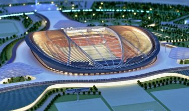 Replika reka bentuk Stadium Shah Alam yang baharu / BERNAMA