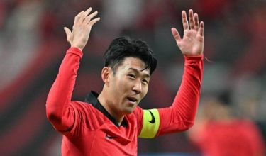 Kapten Korea Selatan, Son Heung-Min/AFP