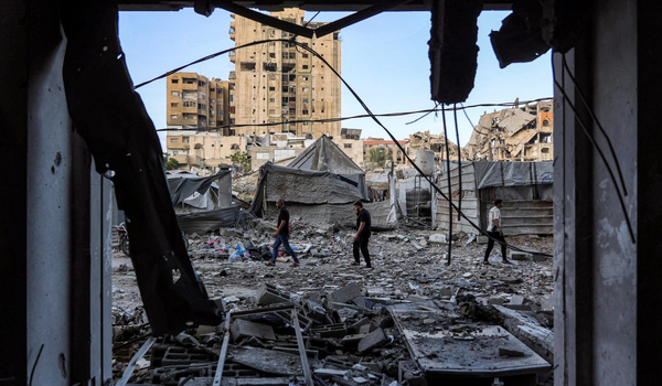 Kemusnahan di Gaza akibat serangan rejim Zionis/ AFP