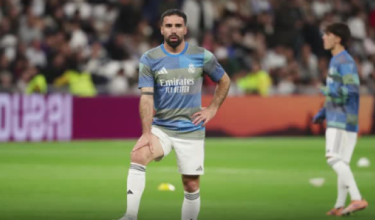 Ketua pasukan Real Madrid, Dani Carvajal / REUTERS