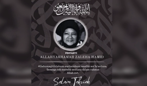 Penyanyi dangdut Zaleha Hamid meninggal dunia akibat jangkitan paru-paru / Foto RTM