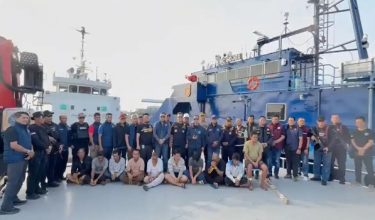 10 kru kapal ditahan, kesemuanya warga Myanmar