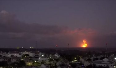 Letupan bom menggegarkan Gaza selepas AS menolak draf resolusi Majlis Keselamatan PBB yang menuntut gencatan senjata segera / Foto REUTERS