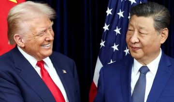 Presiden Amerika Syarikat (AS), Donald Trump dan Presiden China, Xi Jinping
