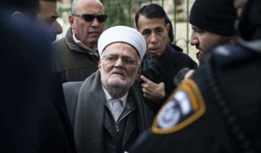 Imam Masjid Al-Aqsa di Baitulmuqaddis Timur, Sheikh Ekrima Sabri/Foto AFP