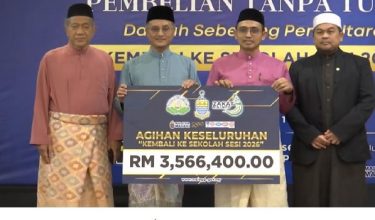 MAINPP peruntuk RM3.566 juta bagi membantu 23,799 pelajar asnaf di Pulau Pinang untuk meneruskan sesi persekolahan 2026