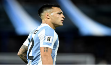 Penyerang Argentina, Lautaro Martinez / Foto REUTERS