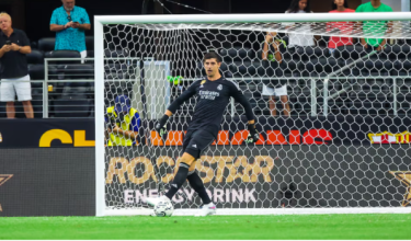 Penjaga gol utama Real Madrid, Thibaut Courtois / Foto Reuters