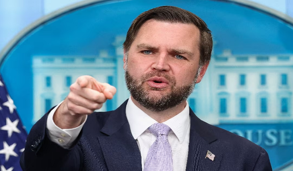 Naib Presiden AS, JD Vance dalam taklimat media di White House