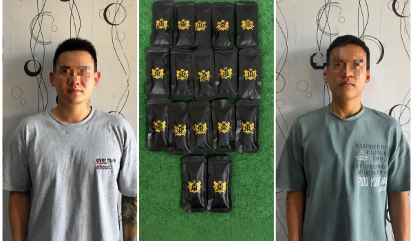 Polis menemukan 17 paket vape yang dipercayai mengandungi cecair ganja/Foto polis