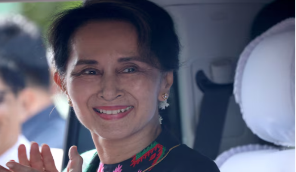 Pemimpin politik Myanmar, Aung San Suu Kyi / REUTERS