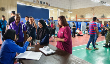 Antara penduduk yang dipindahkan ke PPS