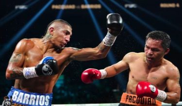 Pacquiao (kanan) akui Barrios lawan yang hebat/Foto Reuters