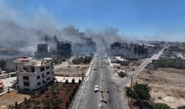 Pemandangan di bandar Sweida wilayah Druze, selatan Syria/foto AFP