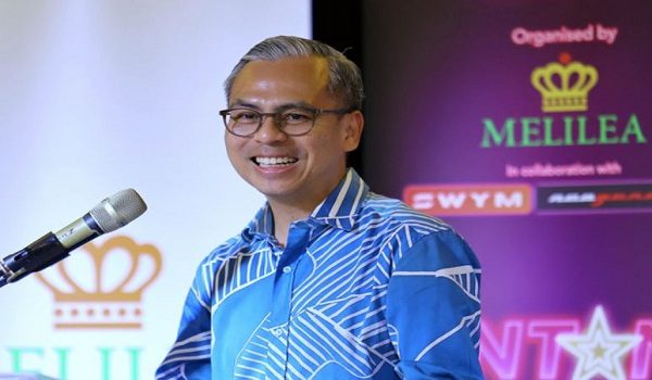 Datuk Seri Fahmi Fadzil berucap pada Majlis Perasmian Bintang Suara Melilea 2026 di ibu negara. / Foto BERNAMA