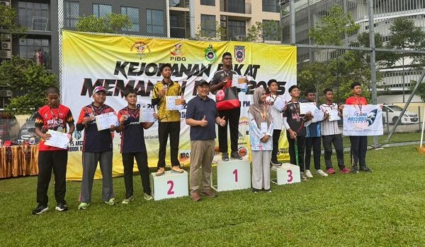 Barisan pemenang bergambar kenangan /Foto RTM