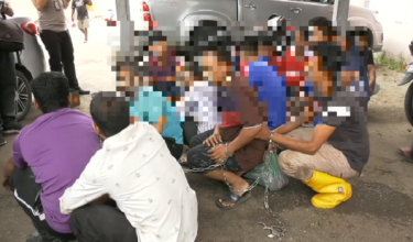 Kesemua lelaki warga asing itu terdiri daripada 33 warga Myanmar; 12 Bangladesh serta seorang India.