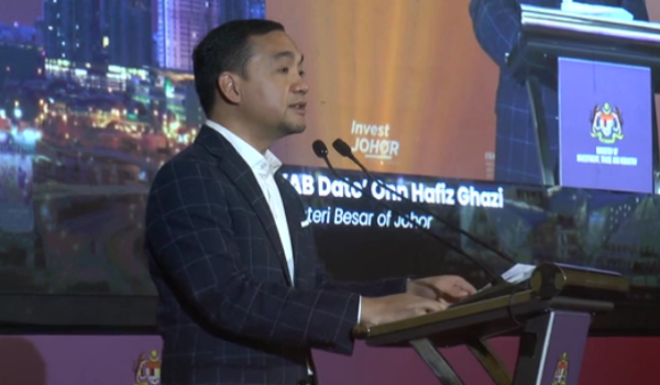 Menteri Besar Johor, Datuk Onn Hafiz Ghazi / Foto RTM