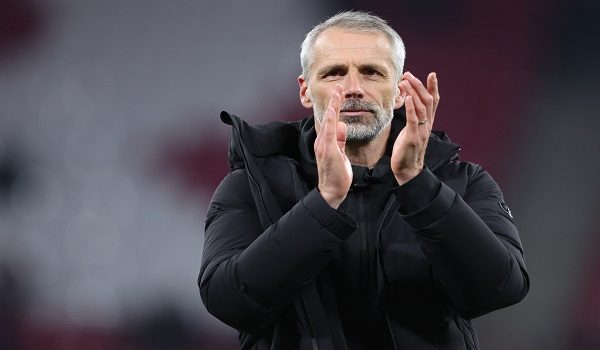 (FILES) Leipzig's German head coach Marco Rose reacts after the German first division Bundesliga football match between RB Leipzig and Borussia Dortmund in Leipzig, eastern Germany on March 15, 2025. AFC Bournemouth have confirmed, Monday April 20,  the appointment of Marco Rose as the clubs new head coach on a three-year contract, which will begin following the conclusion of the 2025/26 season. (Photo by RONNY HARTMANN / AFP) / DFL REGULATIONS PROHIBIT ANY USE OF PHOTOGRAPHS AS IMAGE SEQUENCES AND/OR QUASI-VIDEO
