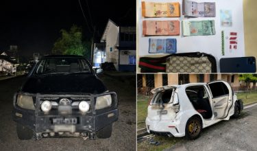 Polis rampas 53 biji pil yaba dalam operasi semalam/Foto PGA Briged Tenggara