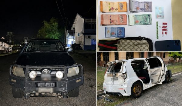 Polis rampas 53 biji pil yaba dalam operasi semalam/Foto PGA Briged Tenggara