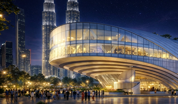 Foto laman web Ombak KLCC