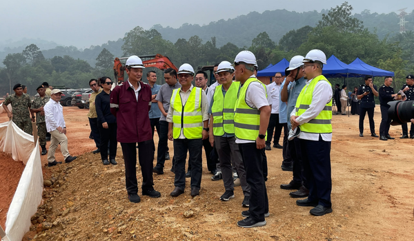 Tapak Projek Kompleks Imigresen, Kastam, Kuarantin dan Keselamatan (ICQS) Serikin