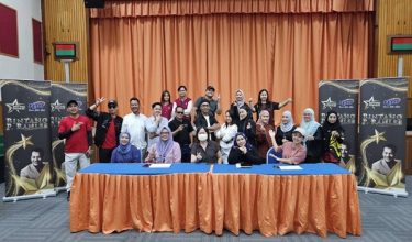 Majlis taklimat kepada para peserta Bintang P. Ramlee Zon Sarawak, di RTM Kuching