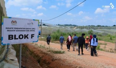 Tapak Projek Inisiatif Pendapatan Rakyat (IPR) yang melibatkan IPR-INSAN dan IPR-INTAN di Batu Pahat/Gambar fail Iskandar Malaysia