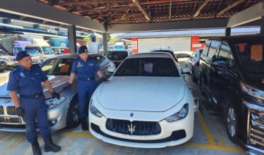 Rampasan kenderaan mewah pelbagai jenama dan model melibatkan cukai sebanyak RM6.38 juta