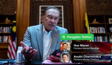 Foto Facebook Anwar Ibrahim