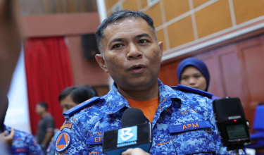 Pengarah Bahagian Pengurusan Latihan APM, Kolonel Pertahanan Awam Effendy Ali/ Foto BERNAMA