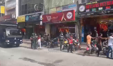Operasi bersepadu dijalankan bagi membanteras jenayah yang berlaku sekitar kawasan itu terutama melibatkan Pendatang Asing Tanpa Izin