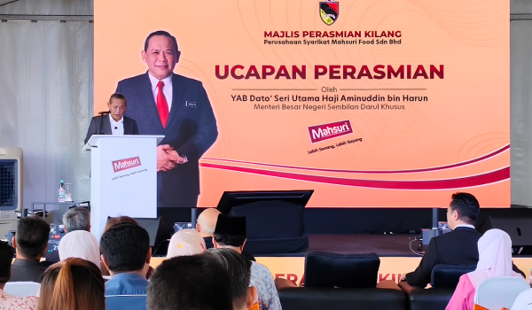 Menteri Besar Negeri Sembilan, Datuk Seri Aminuddin Harun/Foto RTM