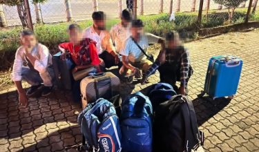 Enam warga India ditahan ketika cuba memasuki secara haram ke Malaysia/Foto PGA