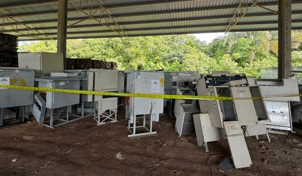Antara barangan e-waste yang dirampas PGA dalam Op Hazard di sebuah kilang di Gambang, Pahang/Foto PGA