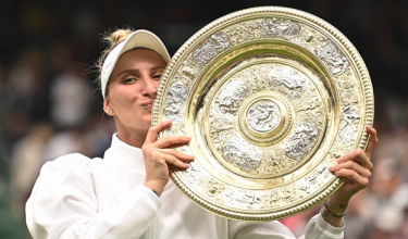 Bekas juara perseorangan wanita Wimbledon, Marketa Vondrousova