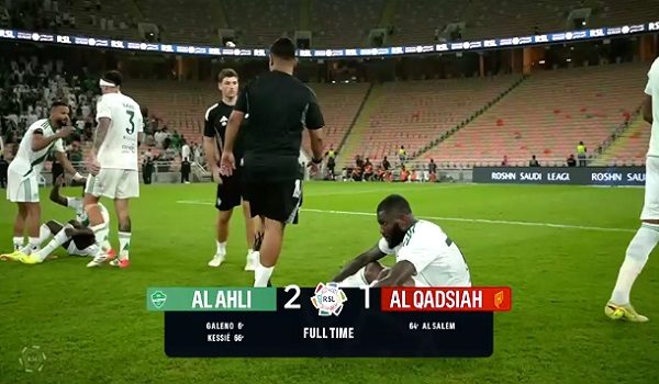 Al-Ahli menang ke atas Al-Qadsiah 2-1/ REUTERS