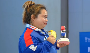 Atlet para powerlifting negara, Bibiana Ahmad