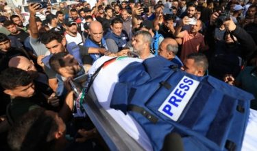 Ramai wartawan dan pengamal media terkorban akibat serangan Israel ketika membuat liputan konflik di Gaza/Foto AFP