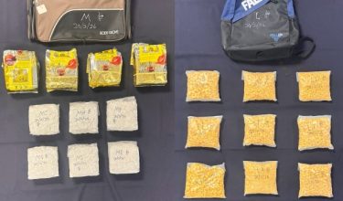 Rampasan dadah dalam tiga serbuan berasingan di Pulau Pinang/Foto Polis Pulau Pinang