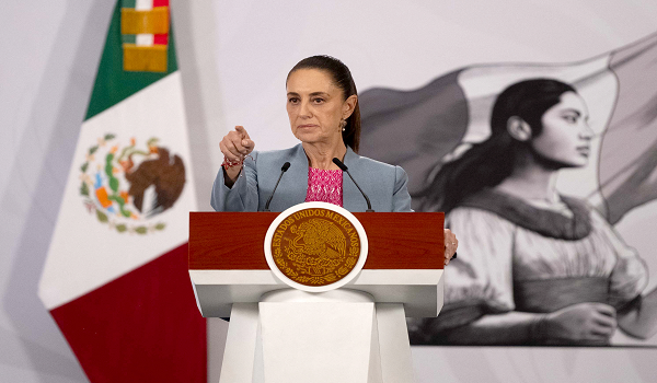 Presiden Mexico, Claudia Sheinbaum./foto AFP