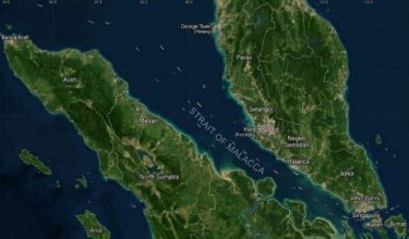 Selat Melaka/foto Bernama