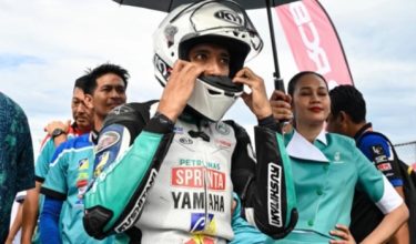 Juara bertahan CP150, Ahmad Afif Amran mempertahankan gelaran, di samping menggalas cabaran baharu sebagai pemilik pasukan/Foto Kejuaraan Cub Prix Malaysia 2026