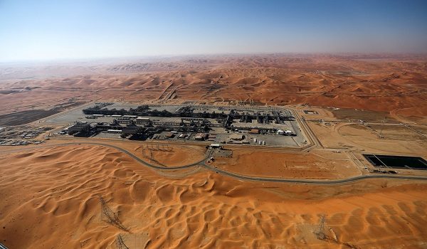 FILE PHOTO: General view of Aramco's oil field in the Empty Quarter, Shaybah, Saudi Arabia, January 12, 2024. REUTERS/Hamad I Mohammed/File Photo