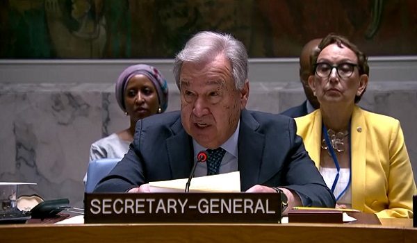 Antonio Guterres/ REUTERS