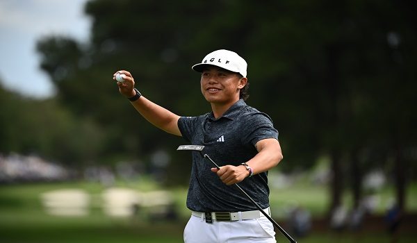 Pemain golf muda Australia,  Jeffrey Guan / FOTO REUTERS